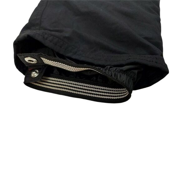 Fera Snow Cargo Pants Unisex Kids 8 Black Insulated Winter Snowboarding - Picture 7 of 8